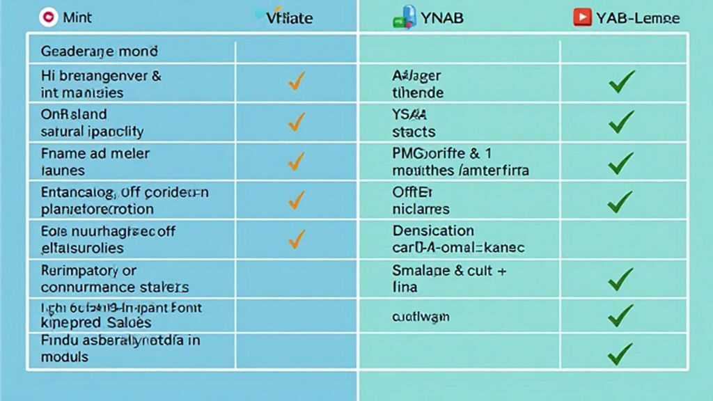Comparing Features of Mint and YNAB