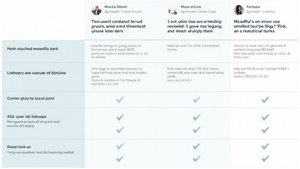 Creating Comprehensive Comparisons in Content