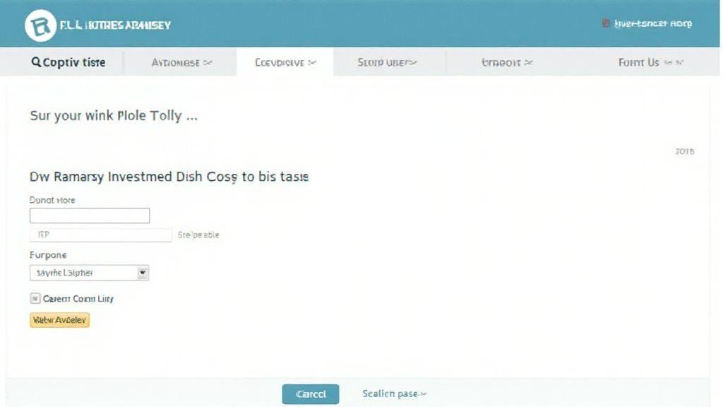 Dave Ramsey investment calculator: User-friendly interface of the investment calculator highlighting its features.