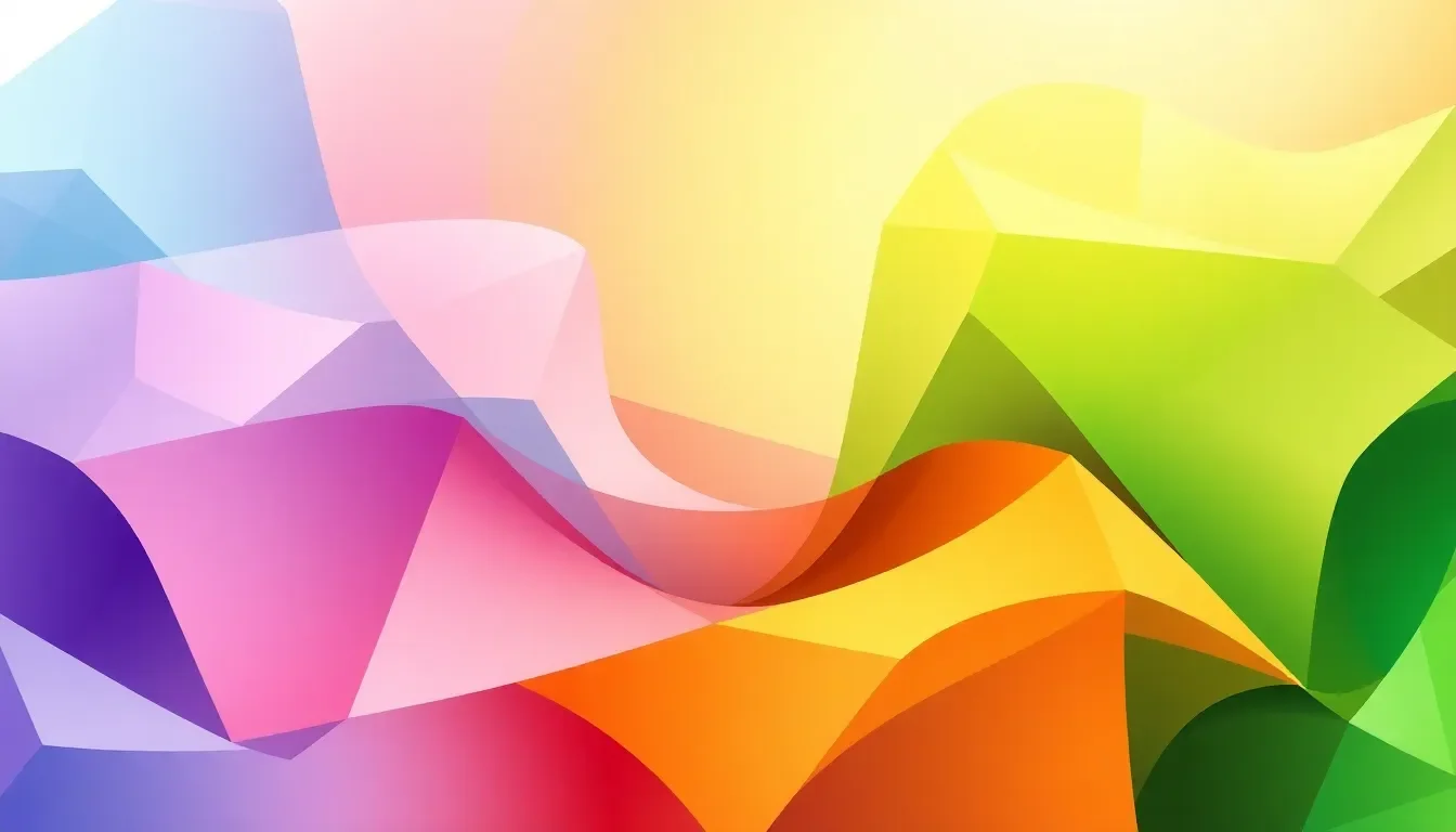 Abstract shapes illustrating the personal finance definition and its interconnected components.