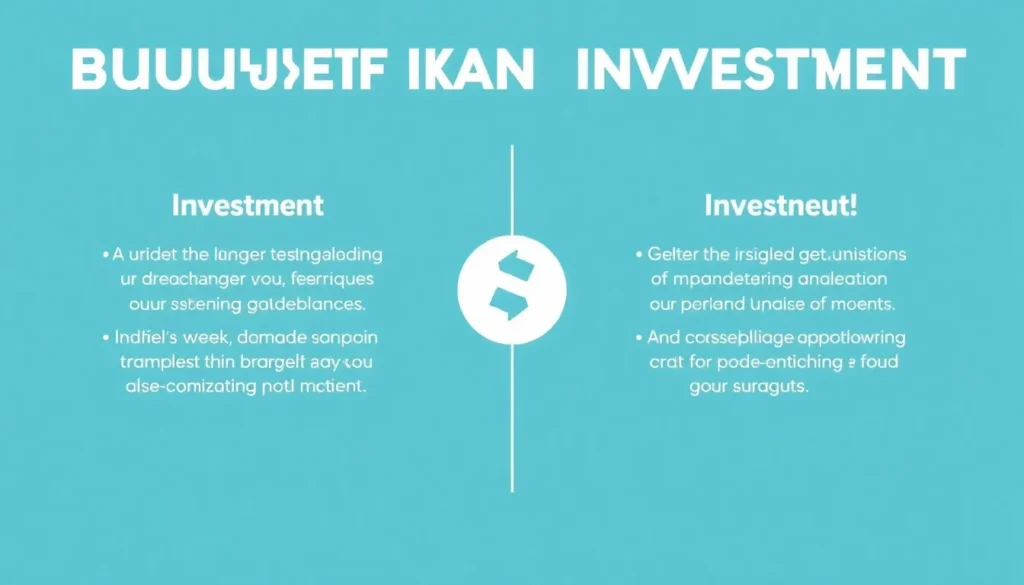 An illustration for personal finance for dummies, featuring budgeting and investment tips.