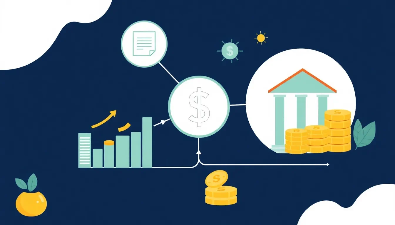 Illustration of focus on personal finance emphasizing strategies for budgeting, investing, and effective wealth management techniques.