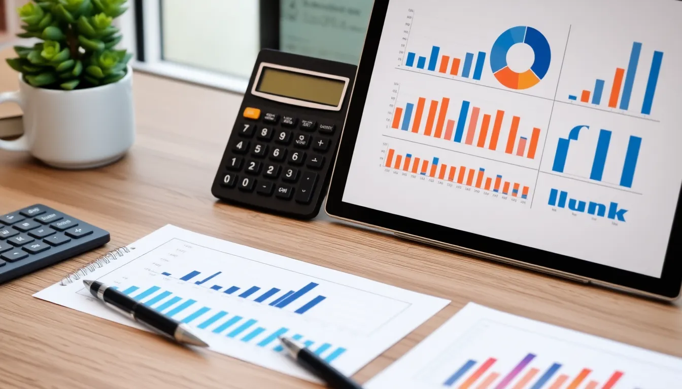 Atlas personal finance represented with a modern workspace showcasing tools for clear financial strategy and organization.