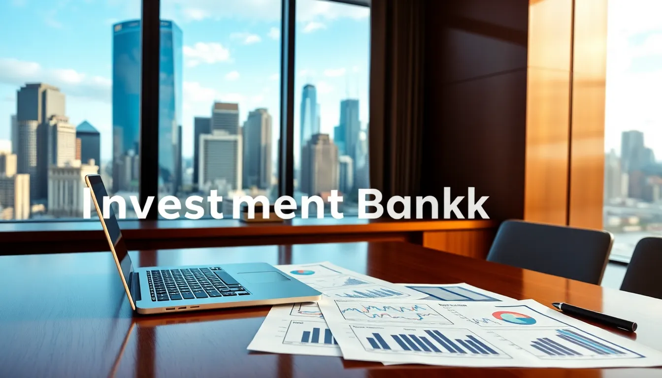 Office setup representing investment banker salary expectations and financial analysis in a banking environment.