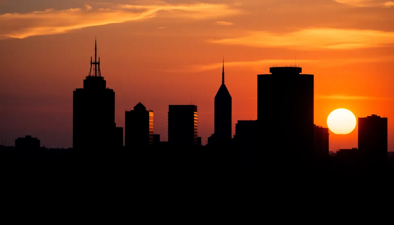 City skyline representing investment banking opportunities and growth in the finance sector.