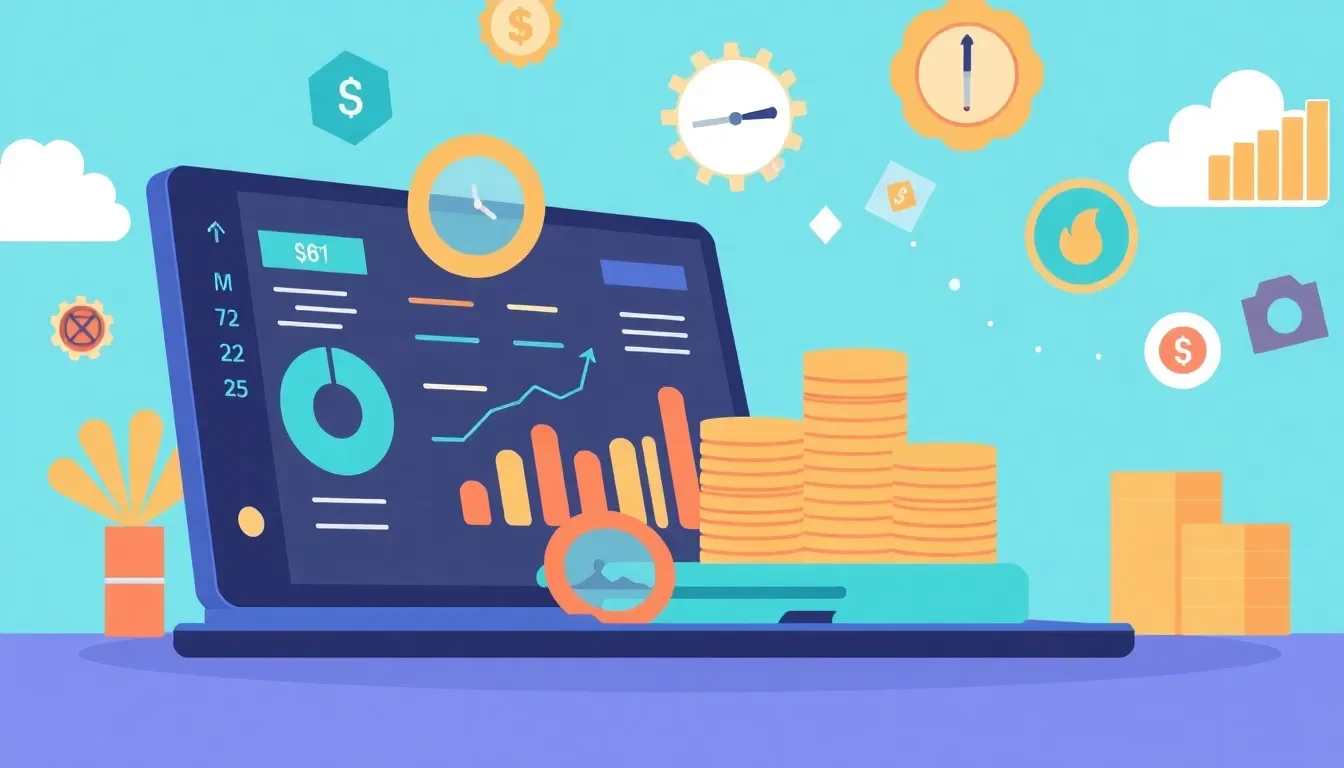 Illustration of financial tools emphasizing best personal finance software for effective wealth management.